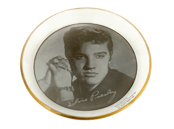  Elvis Presley Glass Ashtray/Dish