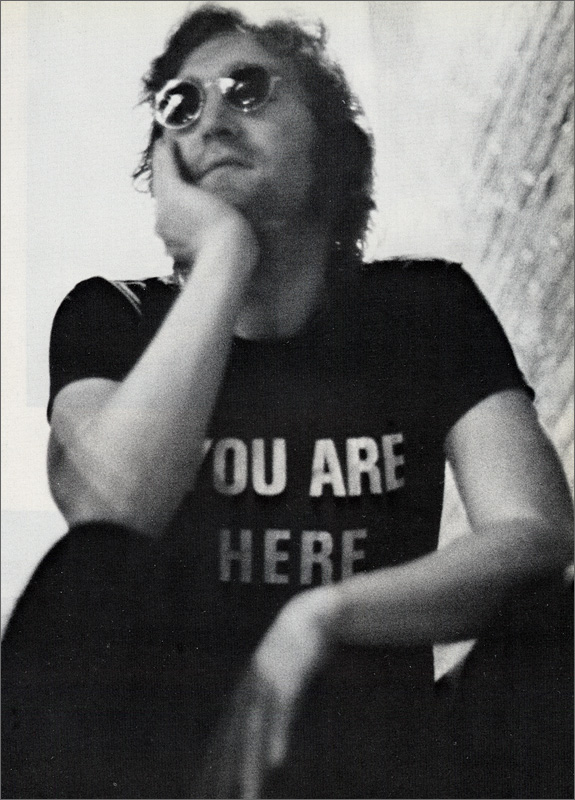 john lennon owned and worn shirt
