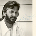 Ringo Starr Signed Photograph