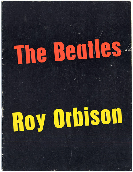 The Beatles Signed "The Beatles & Roy Orbison" 1964 Program
