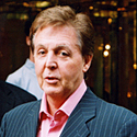 Paul McCartney in France Stamped Photographs