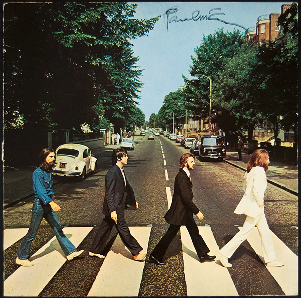 Paul McCartney Signed "Abbey Road" Album