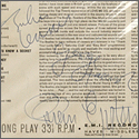 The Beatles & Brian Epstein Signed “Please Please Me” Album
