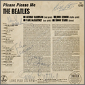 The Beatles & Brian Epstein Signed “Please Please Me” Album