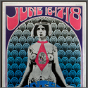 Monterey Pop Festival Original Concert Poster