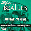 The Beatles 1964 Guitar String Packaging Uncut Sheet