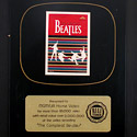 The Beatles "The Compleat Beatles" RIAA Video Award 