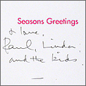 Paul McCartney Signed Greeting Card to Johnny Cash