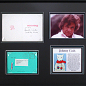 Paul McCartney Signed Greeting Card to Johnny Cash