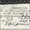John Lennon Owned and Worn A Hard Day's Night Jacket and Gray and Black Striped Pants