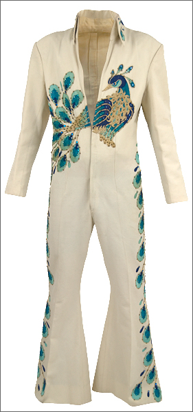 Elvis Presley 1974 Stage-Worn "Peacock" Jumpsuit