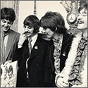 Beatles 1967  "Sgt. Pepper" Launch Vintage Stamped Photograph