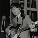 George Harrison 1964 Vintage Stamped Photograph