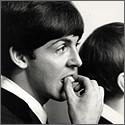 Paul McCartney 1963 "Thank Your Lucky Stars" Vintage Stamped Photograph