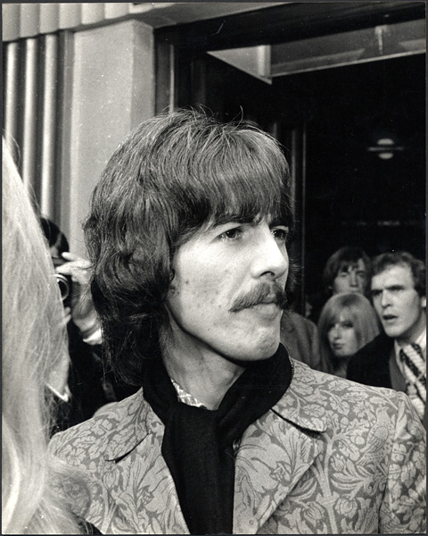 George Harrison 1967 "How I Won The War" Premiere Vintage Stamped Photograph