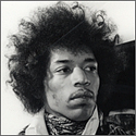 Jimi Hendrix Vintage Stamped Photograph by Harry Goodwin