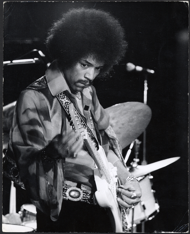 ジミ・ヘンドリックス/ロックヒストリー・ピクチャー/1968/Jimi