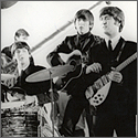 Beatles 1964 "A Hard Days Night" Vintage Stamped Photograph