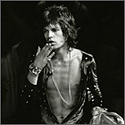 Mick Jagger 1972 Vintage Stamped Photograph by Roberto Rabanne