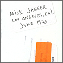 Mick Jagger 1972 Vintage Stamped Photograph by Roberto Rabanne