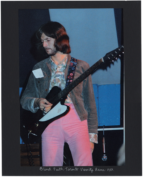 Eric Clapton (Blind Faith) 1969 Original Photograph