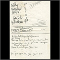 Paul McCartney and Stuart Sutcliffe Circa 1960/61 Handwritten Set List and Lyrics 