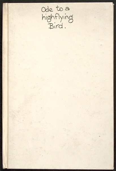 Charlie Watts "Ode To A Highflying Bird" 1964 First Edition Book