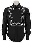 Michael Jackson Worn Western Style Black Shirt