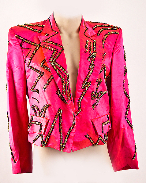 Michael Jackson Stage Worn Custom Made "Beat It" Jacket