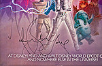 Michael Jackson Signed Captain EO Poster