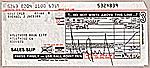 Michael Jackson Signed Credit Card Receipt