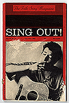 Bob Dylan Signed and Inscribed Folk Song Magazine With Blowin' in the Wind Lyrics