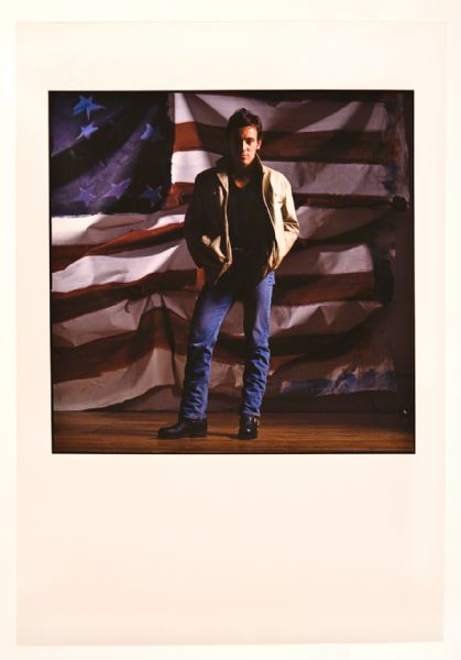 Bruce Springsteen Color Annie Leibovitz "Born in the USA" 11 X 14 Outtake Photograph