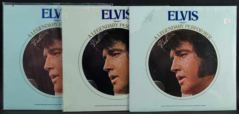 Lot Detail Elvis Presley A Legendary Performer Volume 2 3