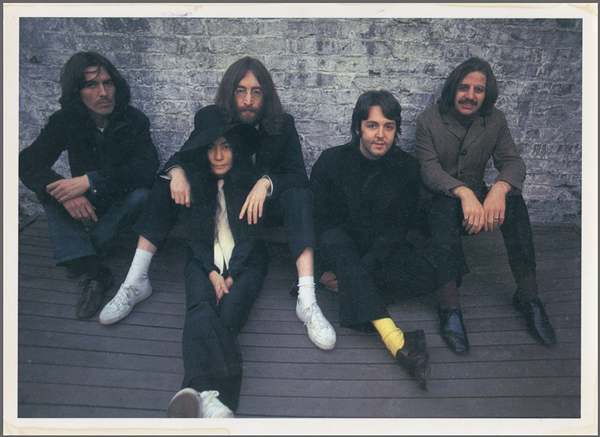 The Beatles and Yoko Ono Photograph by Linda McCartney 