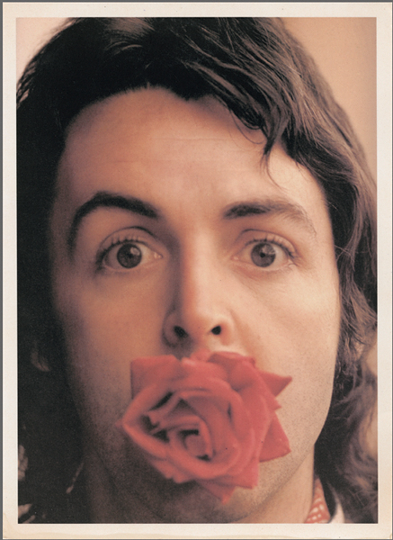 Paul McCartney "Red Rose Speedway" Photograph by Linda McCartney
