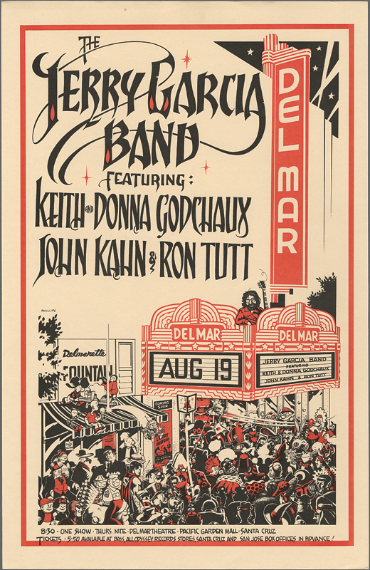 jerry garcia band 1976 tour