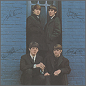 Vintage Beatles Birthday Card