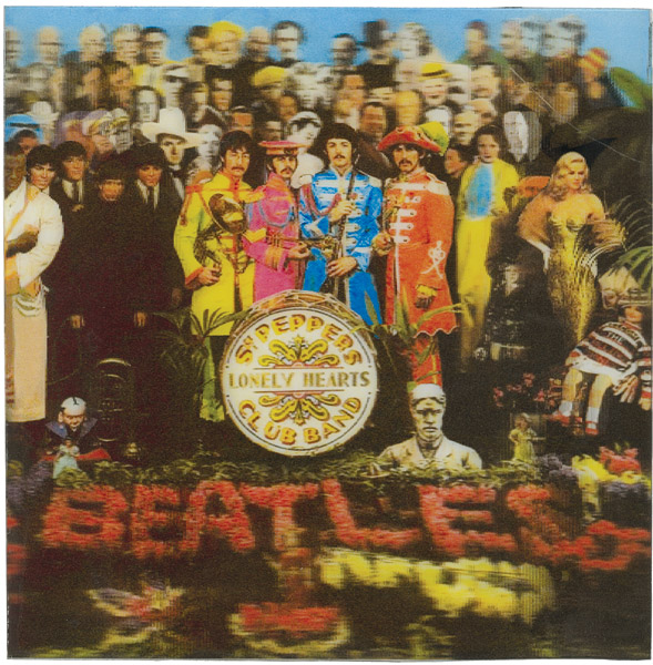 Beatles Sgt. Peppers Lonely Hearts Club Band Lenticular