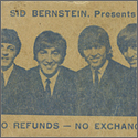Beatles 1966 Shea Stadium Concert Ticket