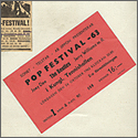 Beatles Fan Scrapbook Page With 1963 Stockholm Pop Festival Ticket