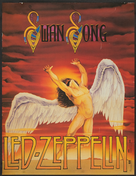 Led Zeppelin "Swan Song" Poster