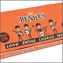 The Beatles 10 Cent "Long Eating Licorice Record" Vintage Display Box 