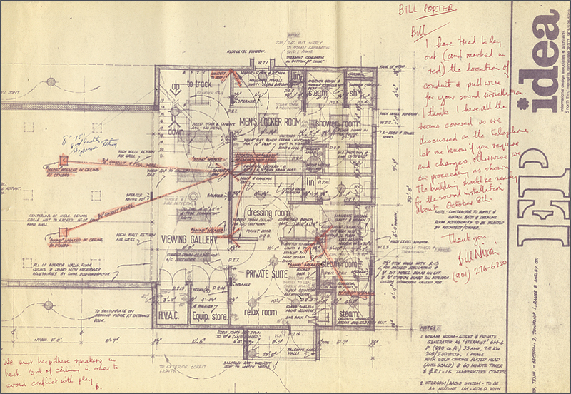 Lot Detail The Bill Porter Collection Original Blueprints