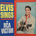 Original Elvis Presley RCA Victor Records Store Display Sign 