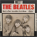 Original Beatles Capital Records "Meet The Beatles" Store Motion Display