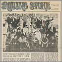 1967 Rolling Stone Magazine Featuring Beatles "Magical Mystery Tour"