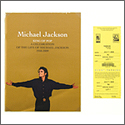 Michael Jackson Tribute Program and Parking Pass