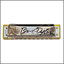 Bob Dylan Signed Stage Used Harmonica