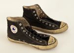 Larry Mullen Jr. Signed and Inscribed Worn Sneakers